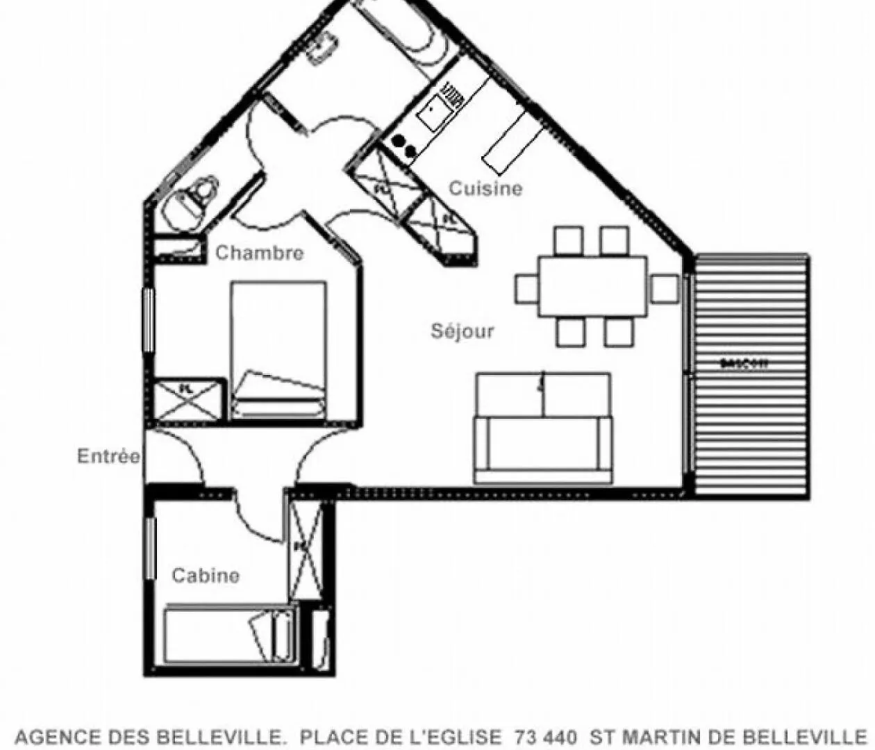 Residence Balcons De Tougnette - Appartement Lumineux Et Agreable - Proche Des Pistes - Balcon Mae-0354 サン・マルタン・ド・ベルヴィル